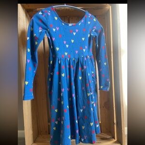 Girls Organic Cotton Long-Sleeve Dress Hanna Andersson